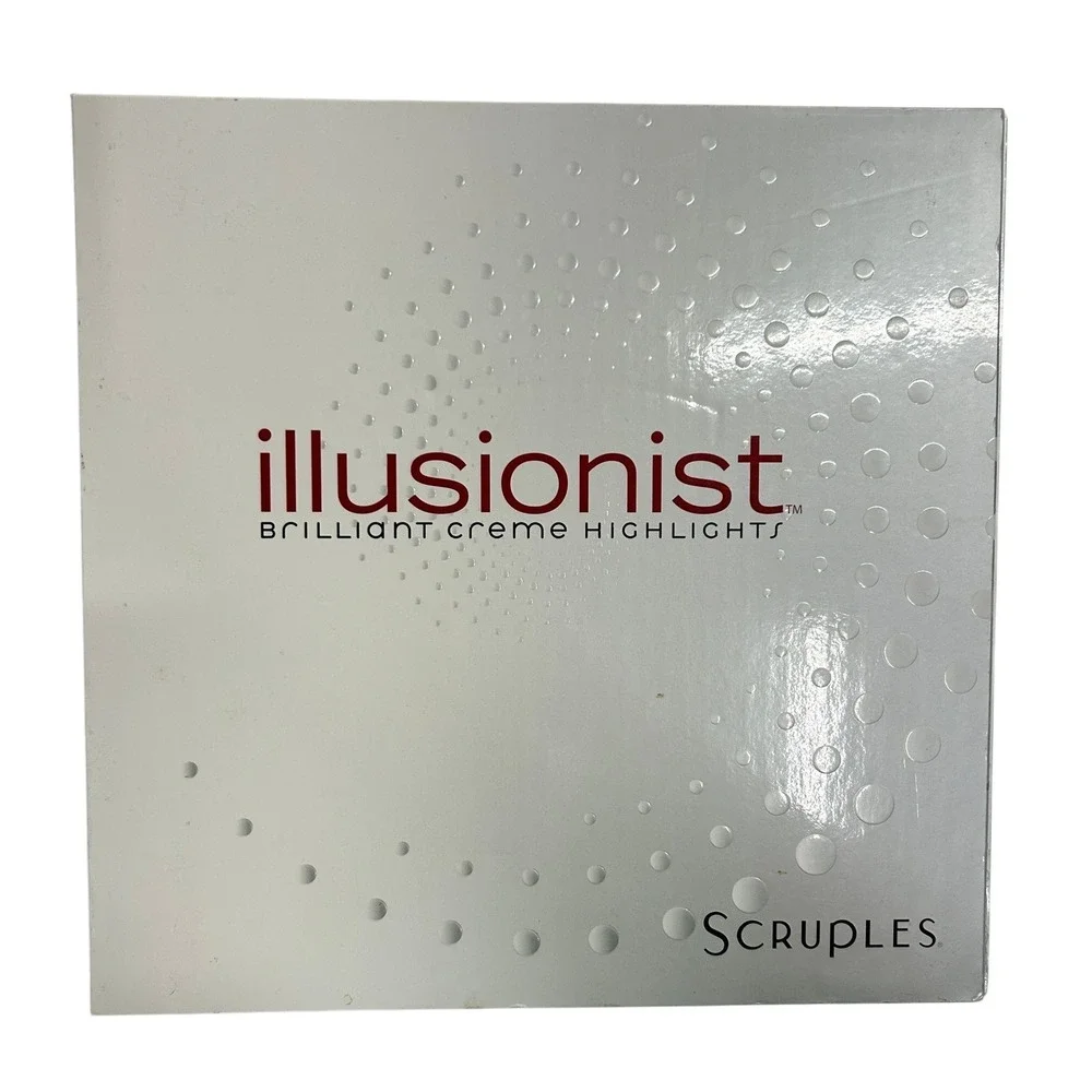 Scruples‎ Illusionist Brilliant Creme Highlights Swatch Book Salon Professional